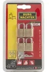 Burg Wachter - Burg-w&auml;chter Vorhangschlossset 222 Quadro Gleischsperrend, 15 Mm Sb-4
