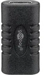 Goobay - Adapter Usb-cTM Auf Usb-cTM, Kupplung, Schwarz, Usb-cTM-buchse