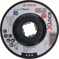 Bosch Accessories 2608619365 X-lock Schruppscheibe Gerade Durchmesser 115 Mm