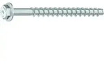 Heco - Multi-monti-plus Ss 7,5 X 40, Sechskantkopf Mit Scheibe, A2k, 100 St.