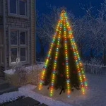 Vidaxl Christmas Tree Net Lights With 400 Leds Colourful 400 Cm