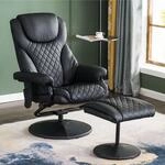 Mcombo - M Relaxsessel Fernsehsessel Drehsessel Mit Fu&szlig;hocker 360&deg; Drehbar...