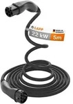 Lapp - Selbstaufrollendes Ladekabel Typ 2, Bis Zu 22 Kw, 5 M, Schwarz, (5555935003)