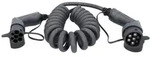 Ks Tools Efuturo Spiralladekabel Typ 2 Auf Typ 2 Stecker, 3 Phasen, Bis Zu 22 Kw, 32