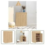 The Living Store Schuhschrank Sonoma-eiche 60x35x84 Cm Holzwerkstoff -...