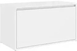 Vidaxl Eingangsbank 80x40x45 Cm Wei&szlig; Ingenieurholz