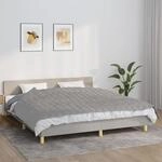 Gewichtsdecke Grau 155x220 Cm 7 Kg Stoff Vidaxl