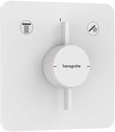 Hansgrohe Duoturn Q - Unterputzarmatur, F&uuml;r 2 Verbraucher, Wei&szlig; Matt 75414700
