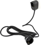 Rev - 0016130514 Strom Verl&auml;ngerungskabel Schwarz 3.00 M H05vv-f 3g 1,5 Mm&sup2;