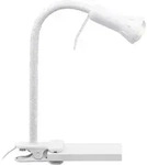 Brilliant - Antony Klemmleuchte Energiesparlampe E14 40 W Wei&szlig;