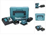 Makita Dbo 480 Rm1j Akku Schwingschleifer 18 V 112 X 102 Mm + 1x Akku 4,0 Ah +