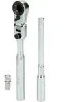 1/4' Bit-gelenk-umschaltknarren-satz Mit Steckadapter F&uuml;r Steckn&uuml;sse, 3-tlg
