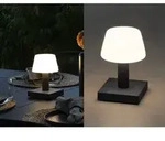 Kleine Led Outdoor Akku Tischleuchte Monaco Per Usb Aufladbar, Anthrazit H: 19cm
