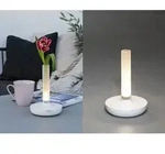 Konstsmide - Led Au&szlig;entischleuchte Und Blumenvase Biarritz Mit Akkubetrieb, Wei&szlig;