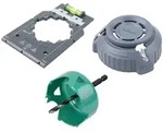 Steckdosen-installationsset Trockenbau - 5897000 - Wolfcraft