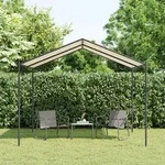 Teenpull &ndash; Gartenpavillon Beige 3x3 M Stahl Und Stoff