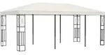 Pavillon 3&times;6 M Creme Stoff Vidaxl