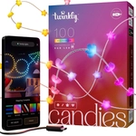 Candies Sternenlichterkette Ip20 6m 100 Rgb-leds Transparenter Kabel - Twinkly