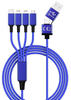 Smrter USB-Ladekabel usb-a Stecker, usb-c® Stecker, Apple Lightning Stecker,...