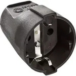 D&ouml;nges - As Schwabe 45012 Schutzkontaktkupplung Kunststoff 230 V Schwarz Ip20
