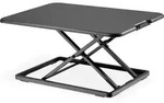 Digitus Ergonomischer B&uuml;rost&auml;nder Schwarz, 6-fach H&ouml;henverstellbar
