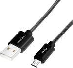 Logilink Usb-kabel Usb 2.0 Usb-a Stecker, Usb-micro-b Stecker 1.00 M Schwarz