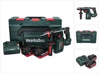 Metabo Kh 18 Ltx Bl 24 Q Akku Kombihammer 18 V 2,2 J + 2x Akku 8,0 Ah +...