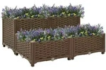 Hochbeet 80x80x38 Cm Polypropylen Vidaxl