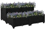 Hochbeet 80x80x38 Cm Polypropylen Vidaxl