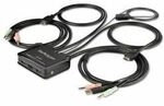 Startech St Sv211hdua4k - 2-port Kvm Switch, Hdmi, Usb, Audio