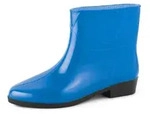 Ladeheid Damen Kurze Gummistiefel Lazt201801 (blau, 37 Eu)