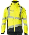 Hard Shell Jacke Mit Leichtem Futter Jacke 19301 Gr. 3xl, Hi-vis Gelb/schwarz -