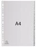 Exacompta Zahlenregister Exacompta Forever&reg; Din A4 1-31 Polypropylen Grau