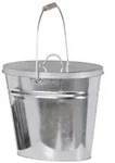 Firefix - Ascheeimer Oval Inkl Deckel H 30 Cm 12,5 Liter Aschek&uuml;bel Aschebeh&auml;lter