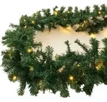 Tannengirlande 270 Cm Mit 35 Led-mlk065w-ta