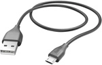 Hama - Usb-ladekabel Usb 2.0 Usb-a Stecker, Usb-micro-b Stecker 1.50 M Schwarz