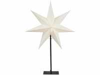 Star Trading - Standstern Frozen, ohne Lochung, weiß, E14,ca. 52 x 80 cm