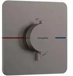 Showerselect Comfort - Unterputz-thermostatarmatur, Chrom Schwarz Geb&uuml;rstet 15588340