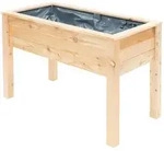 Westmann - Stelzenhochbeet Emily Ohne Boden, Natur, 120 X 65 X 75 Cm (b X T X H)