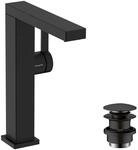 Tecturis E - Waschtischarmatur Mit Push-open-ablaufgarnitur, Coolstart, Ecosmart,