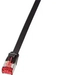 Cf2073s Rj45 Netzwerkkabel, Patchkabel Cat 6 U/ftp 5.00 M Schwarz Vergoldete