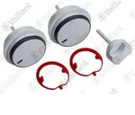 Knopf Wei&szlig; Set A 3 St. 0020037662 - Vaillant