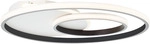 Brilliant - Lampe, Merapi Led Deckenleuchte 51x51cm Wei&szlig;/schwarz, Metall/kunststoff,