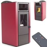 Apex - Pelletofen 9,5kw Pelletkamin Pelletheizung Kaminofen A+ Holzofen Glast&uuml;r