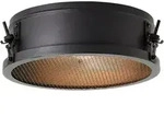 Brilliant - Lampe, Zois Deckenleuchte 30cm Schwarz Korund, Metall, 1x A60, E27,