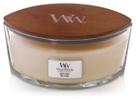 Woodwick Duftkerze Ellipse White Honey 76026e