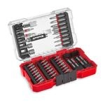 M-case 42-tlg. Bit-set (25-mm-bits, 50-mm-bits, Magnethalter, Steckschl&uuml;ssel,