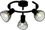 Brilliant - Lampe Elhi Spotspirale 3flg Schwarz 3x D45, E14, 40w, Geeignet F&uuml;r
