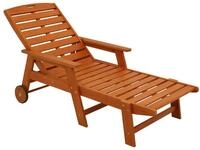 Degamo - Rollenliege Bardolino, Eukalyptus Ge&ouml;lt, Fsc&reg;-zertifiziert