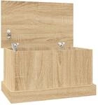 Truhe Sonoma-eiche 50x30x28 Cm Holzwerkstoff Vidaxl